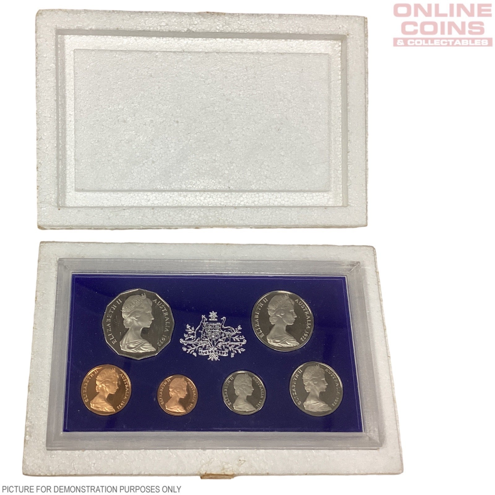 1972 Royal Australian Mint Six Coin PROOF Year Set